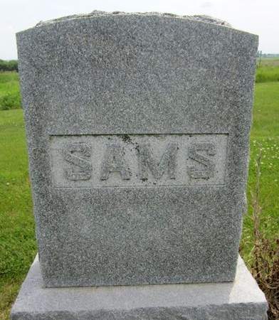 SAMS, FAMILY STONE - Jasper County, Iowa | FAMILY STONE SAMS 