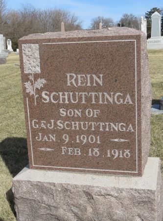 SCHUTTINGA, REIN - Jasper County, Iowa | REIN SCHUTTINGA 