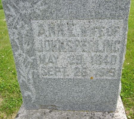 SPERLING, ANN - Jasper County, Iowa | ANN SPERLING 