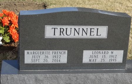 TRUNNELL, LEONARD W. - Jasper County, Iowa | LEONARD W. TRUNNELL 