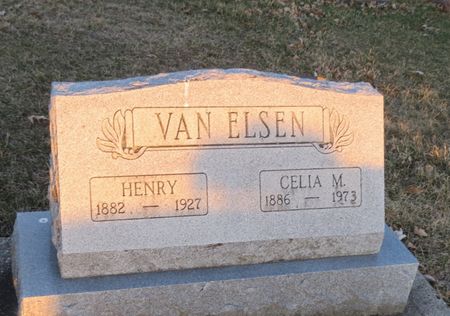 VAN ELSEN, CELIA M. - Jasper County, Iowa | CELIA M. VAN ELSEN 