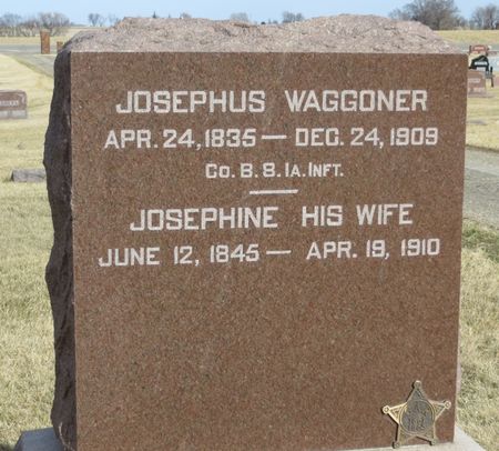 WAGGONER, JOSEPHUS - Jasper County, Iowa | JOSEPHUS WAGGONER 