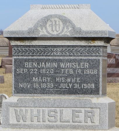 WHISLER, BENJAMIN - Jasper County, Iowa | BENJAMIN WHISLER 