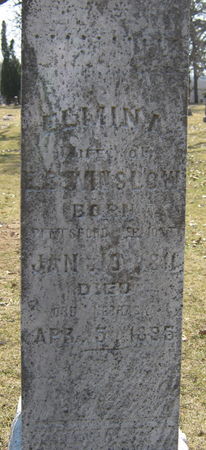 KINGSLEY WINSLOW, ELMINA - Jasper County, Iowa | ELMINA KINGSLEY WINSLOW 
