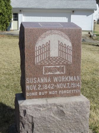 WORKMAN, SUSANNA - Jasper County, Iowa | SUSANNA WORKMAN 