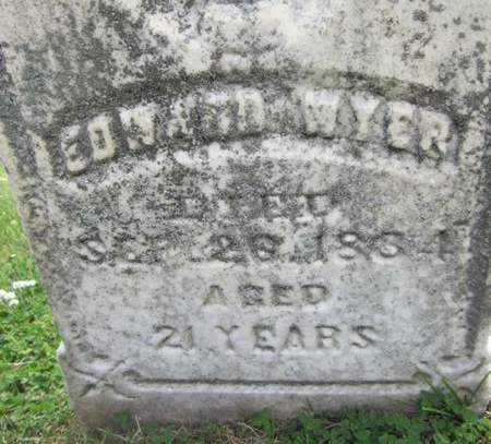 WYER, EDWARD - Jasper County, Iowa | EDWARD WYER 