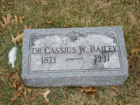 BAILEY, CASSIUS WARE - Jefferson County, Iowa | CASSIUS WARE BAILEY 