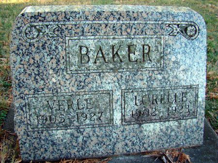 BAKER, HUBERT LORELLE - Jefferson County, Iowa | HUBERT LORELLE BAKER 