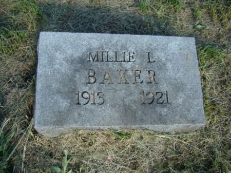 BAKER, MILLIE L - Jefferson County, Iowa | MILLIE L BAKER 