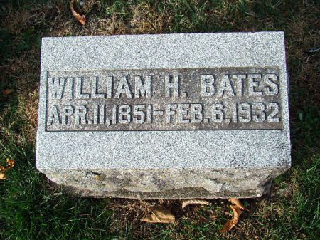 BATES, WILLIAM HENRY - Jefferson County, Iowa | WILLIAM HENRY BATES 