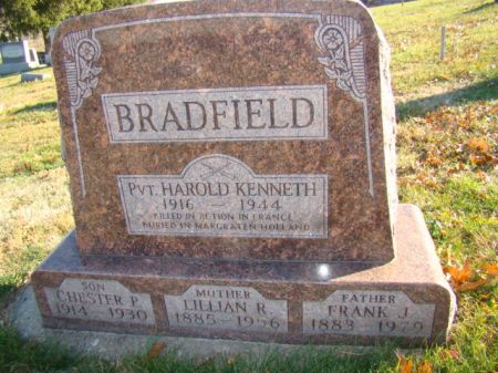 BRADFIELD, HAROLD KENNETH - Jefferson County, Iowa | HAROLD KENNETH BRADFIELD 