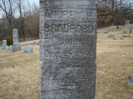 BRADFORD, ANDREW HINMAN - Jefferson County, Iowa | ANDREW HINMAN BRADFORD 