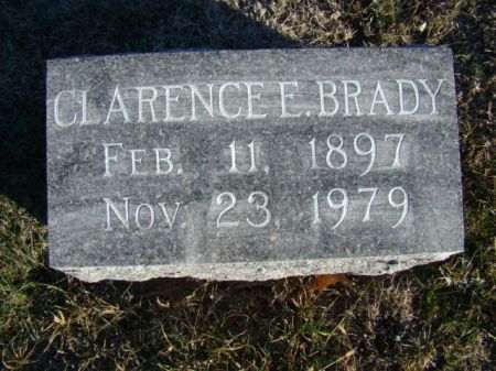 BRADY, CLARENCE E 