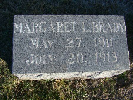 BRADY, MARGARET LOUISE - Jefferson County, Iowa | MARGARET LOUISE BRADY 