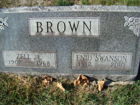 BROWN, ENID BERNICE - Jefferson County, Iowa | ENID BERNICE BROWN 