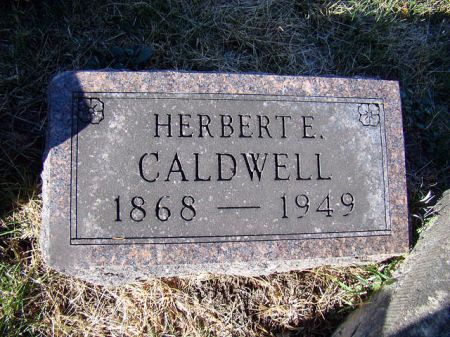 CALDWELL, HERBERT E - Jefferson County, Iowa | HERBERT E CALDWELL 