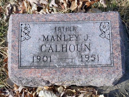 CALHOUN, MANLEY JOHN - Jefferson County, Iowa | MANLEY JOHN CALHOUN 