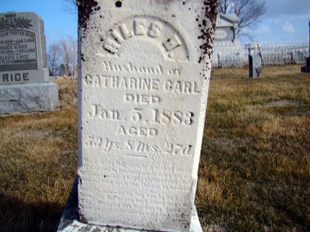 CARL, GILES H - Jefferson County, Iowa | GILES H CARL 