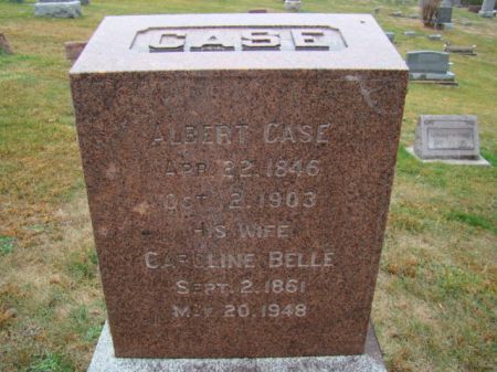 CASE, CAROLINE BELLE - Jefferson County, Iowa | CAROLINE BELLE CASE 