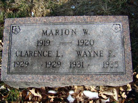 CHAMP, MARION WILBUR - Jefferson County, Iowa | MARION WILBUR CHAMP 