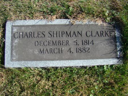 CLARKE, CHARLES SHIPMAN - Jefferson County, Iowa | CHARLES SHIPMAN CLARKE 