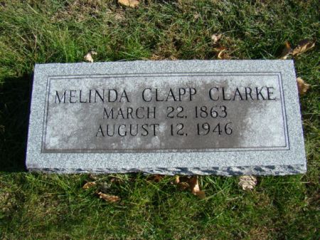 CLAPP CLARKE, MELINDA - Jefferson County, Iowa | MELINDA CLAPP CLARKE 
