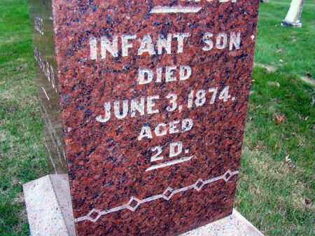 CLARRIDGE, INFANT SON - Jefferson County, Iowa | INFANT SON CLARRIDGE 
