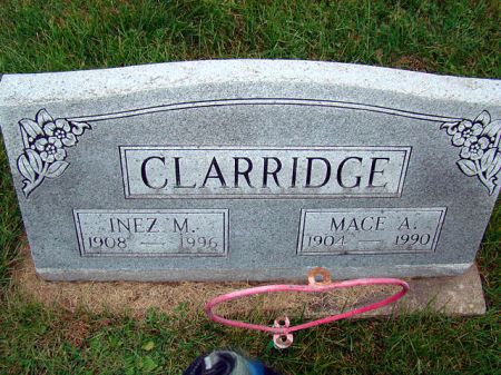 CLARRIDGE, INEZ - Jefferson County, Iowa | INEZ CLARRIDGE 