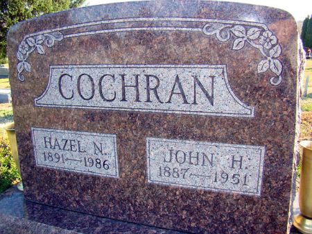 COCHRAN, JOHN HORNBY - Jefferson County, Iowa | JOHN HORNBY COCHRAN 