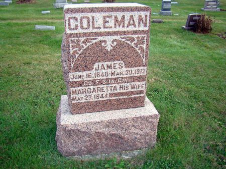 COLEMAN, MARGARETTA - Jefferson County, Iowa | MARGARETTA COLEMAN 
