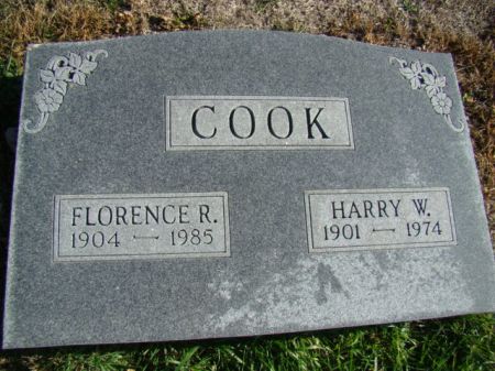 GROVE COOK, FLORENCE R - Jefferson County, Iowa | FLORENCE R GROVE COOK 