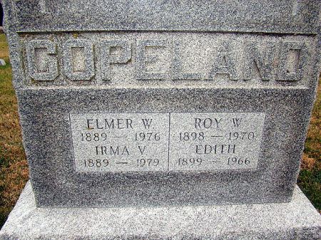 COPELAND, ELMER WESLEY - Jefferson County, Iowa | ELMER WESLEY COPELAND 