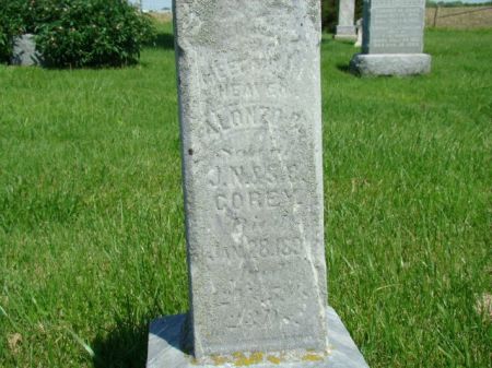 COREY, ALONZO B - Jefferson County, Iowa | ALONZO B COREY 