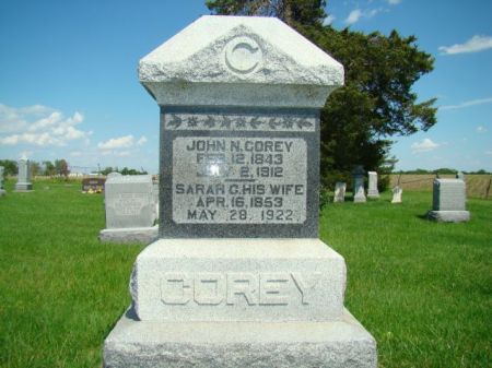 COREY, SARAH C - Jefferson County, Iowa | SARAH C COREY 