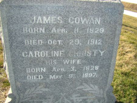 COWAN, JAMES - Jefferson County, Iowa | JAMES COWAN 