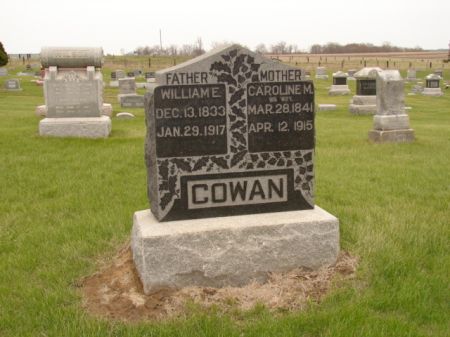 MCCAIN COWAN, CAROLINE MATILDA - Jefferson County, Iowa | CAROLINE MATILDA MCCAIN COWAN 