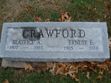CRAWFORD, ERNEST EDWARD - Jefferson County, Iowa | ERNEST EDWARD CRAWFORD 