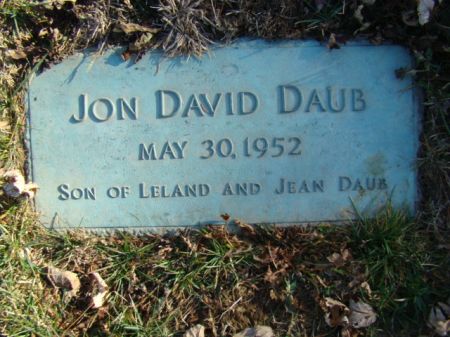 DAUB, JON OR JOHN DAVID - Jefferson County, Iowa | JON OR JOHN DAVID DAUB 