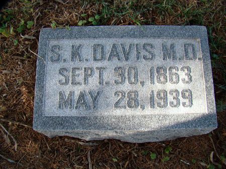 DAVIS, SAMUEL K - Jefferson County, Iowa | SAMUEL K DAVIS 