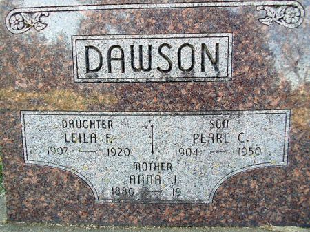 FOSTER, ANNA J - Jefferson County, Iowa | ANNA J FOSTER 