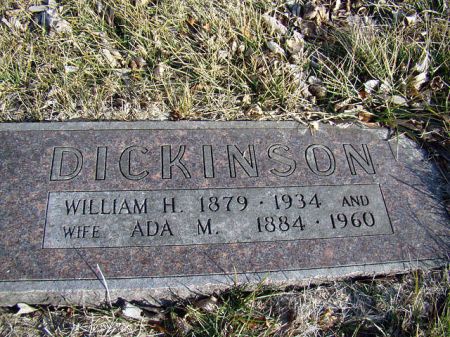 DICKINSON, WILLIAM H - Jefferson County, Iowa | WILLIAM H DICKINSON 