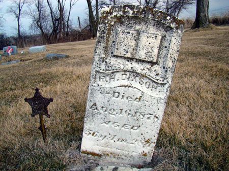DIXSON, RICHARD H - Jefferson County, Iowa | RICHARD H DIXSON 