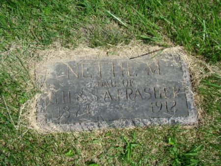 FRASHER, NETTIE M - Jefferson County, Iowa | NETTIE M FRASHER 