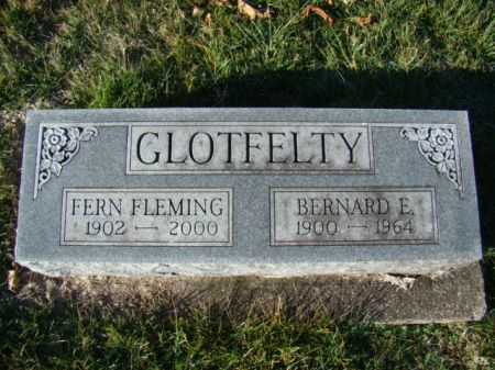 GLOTFELTY, BERNARD EUGENE - Jefferson County, Iowa | BERNARD EUGENE GLOTFELTY 
