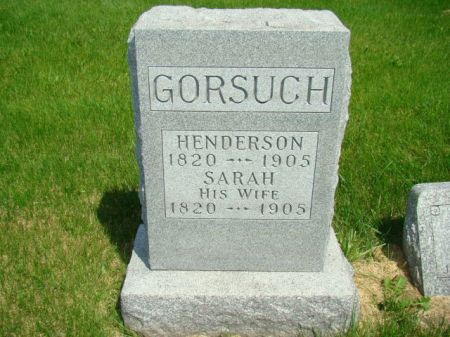 GORSUCH, SARAH - Jefferson County, Iowa | SARAH GORSUCH 