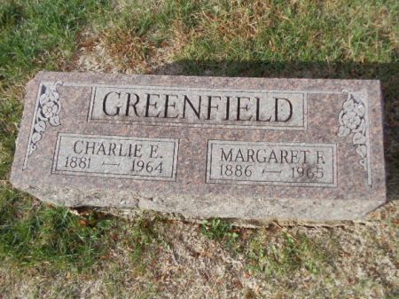 RUDOLPH GREENFIELD, MARGARET F - Jefferson County, Iowa | MARGARET F RUDOLPH GREENFIELD 