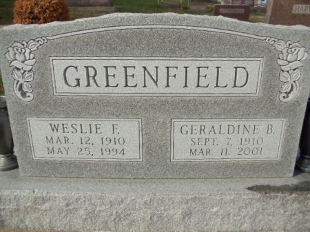 GREENFIELD, WESLIE FRYMAN - Jefferson County, Iowa | WESLIE FRYMAN GREENFIELD 