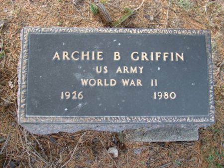 GRIFFIN, ARCHIE B - Jefferson County, Iowa | ARCHIE B GRIFFIN 