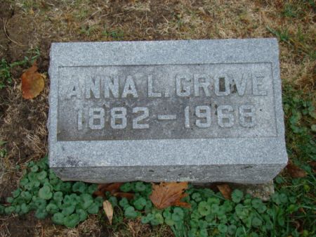 GROVE, ANNA L - Jefferson County, Iowa | ANNA L GROVE 