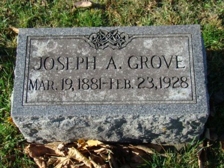 GROVE, JOSEPH A - Jefferson County, Iowa | JOSEPH A GROVE 